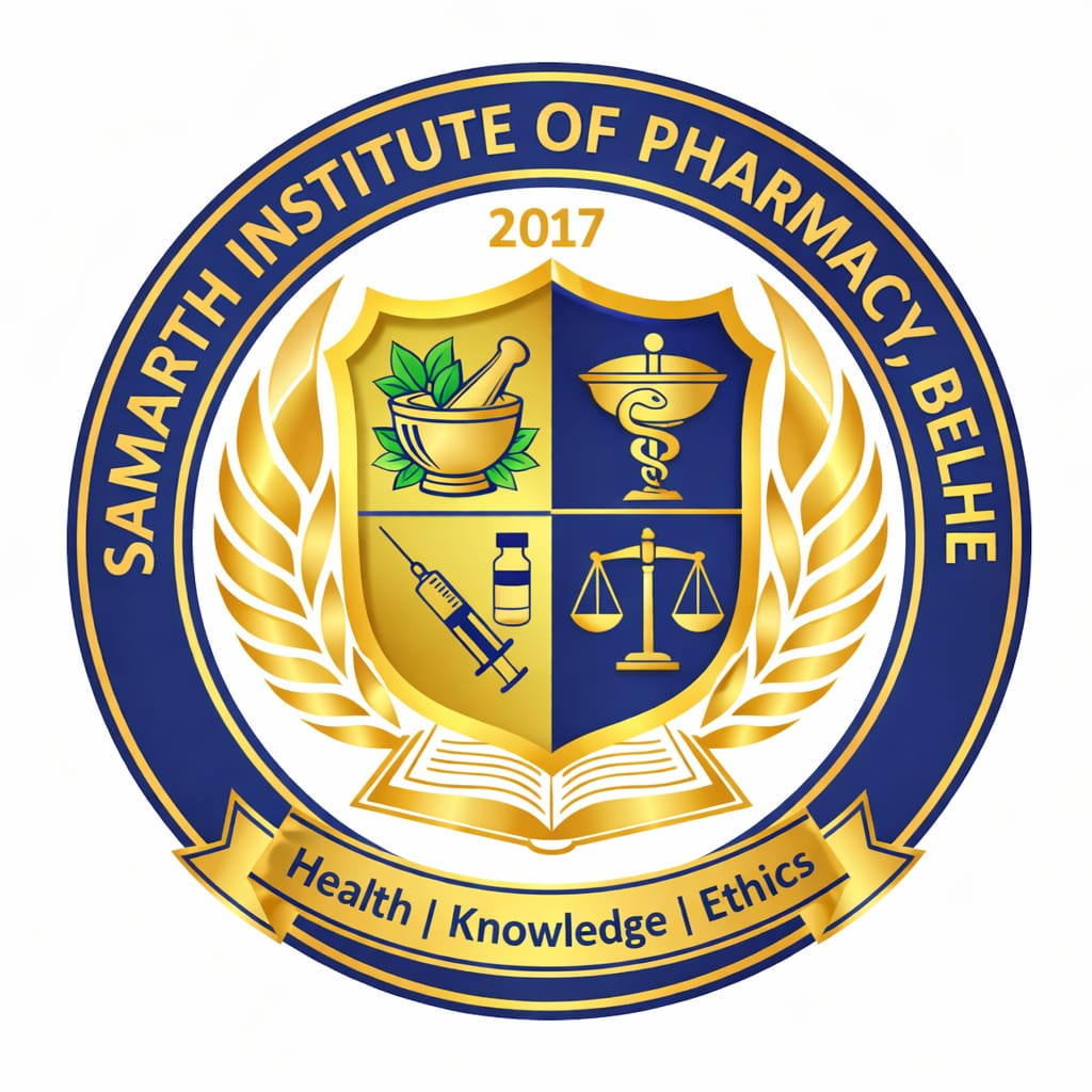 Samarth College of Nursing, Belhe Logo